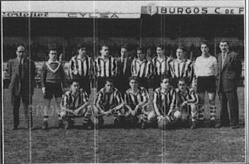 Fotografía del equipo aficionados, campeón del año 1986.