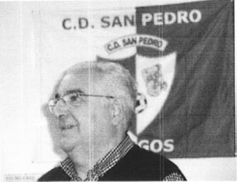 Fotografía del presidente José María Santamaría Ausín. Año 2008.